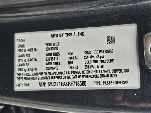 Used 2024 Tesla Model 3 Long Range RWD image 35