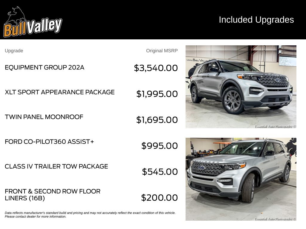 Certified 2024 Ford Explorer XLT w/ Equipment Group 202A AWD/4WD image 9