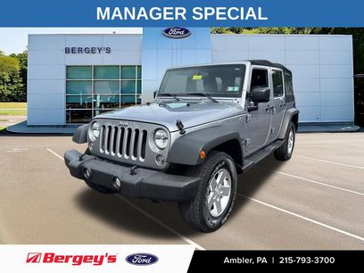Used 2015 Jeep Wrangler Unlimited Sport w/ Quick Order Package 23S