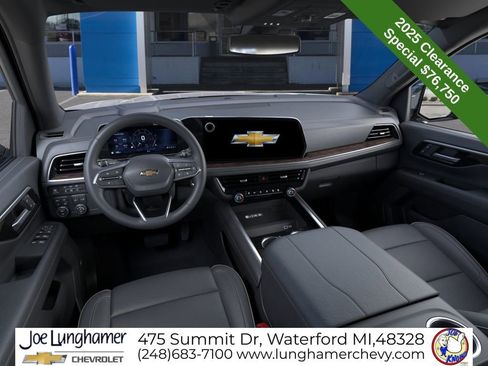 New 2025 Chevrolet Tahoe Premier w/ LPO, Illumination Package AWD/4WD image 17