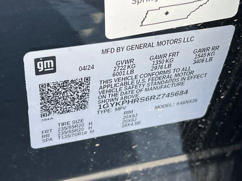 Certified 2024 Cadillac XT6 Sport w/ Platinum Package image 58