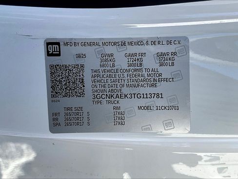 Used 2026 Chevrolet Silverado 1500 W/T w/ WT Value Package image 12