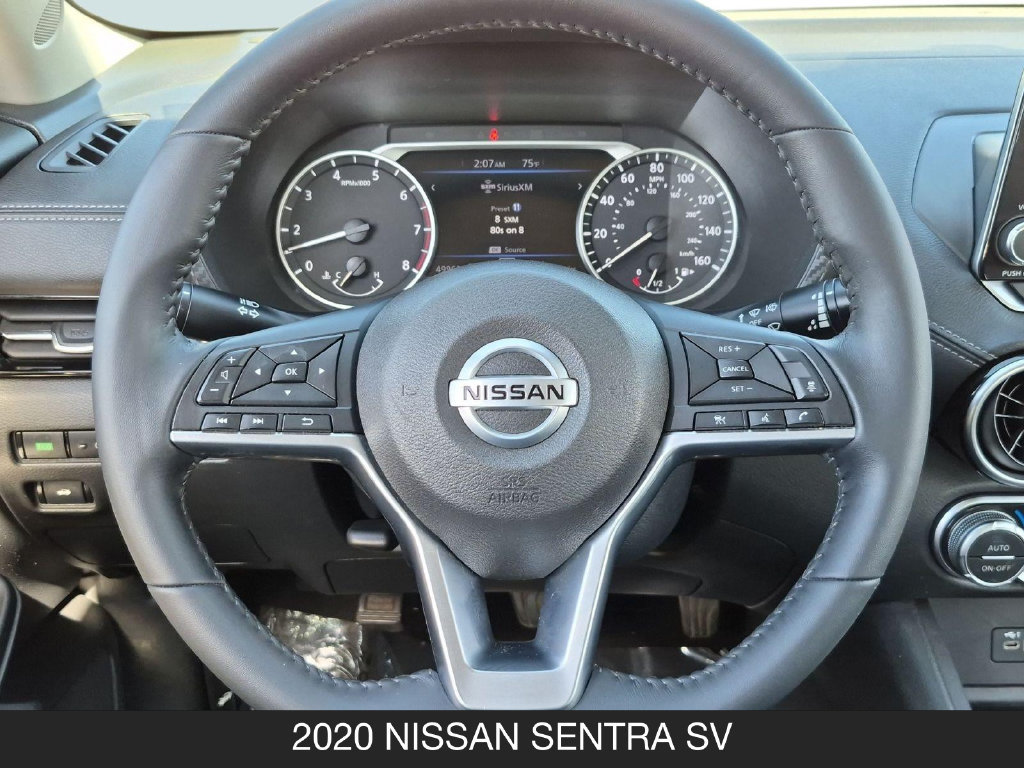 Certified 2020 Nissan Sentra SV FWD image 9