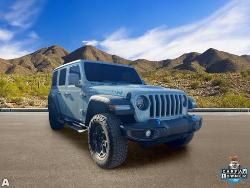 Used 2023 Jeep Wrangler Unlimited Rubicon 4xe AWD/4WD image 5