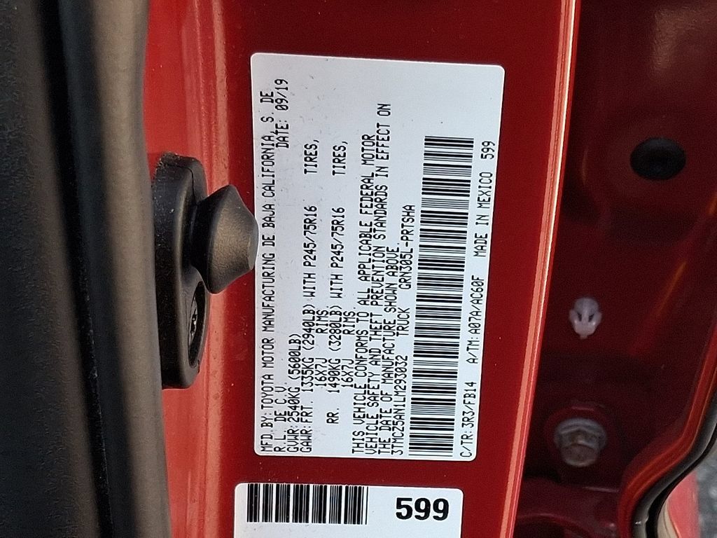 Used 2020 Toyota Tacoma SR AWD/4WD image 26