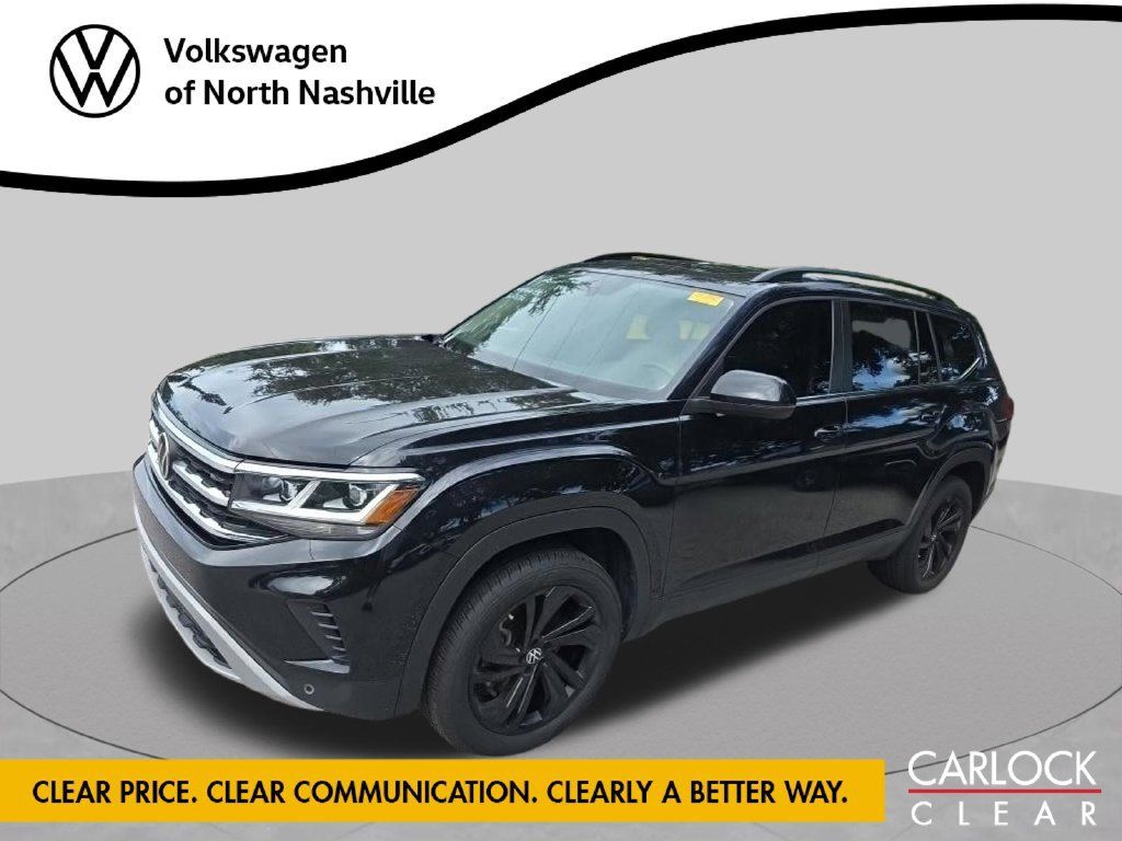 Used 2023 Volkswagen Atlas SE w/ Panoramic Sunroof Package FWD image 1
