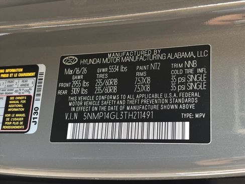 New 2026 Hyundai Santa Fe SE FWD image 30