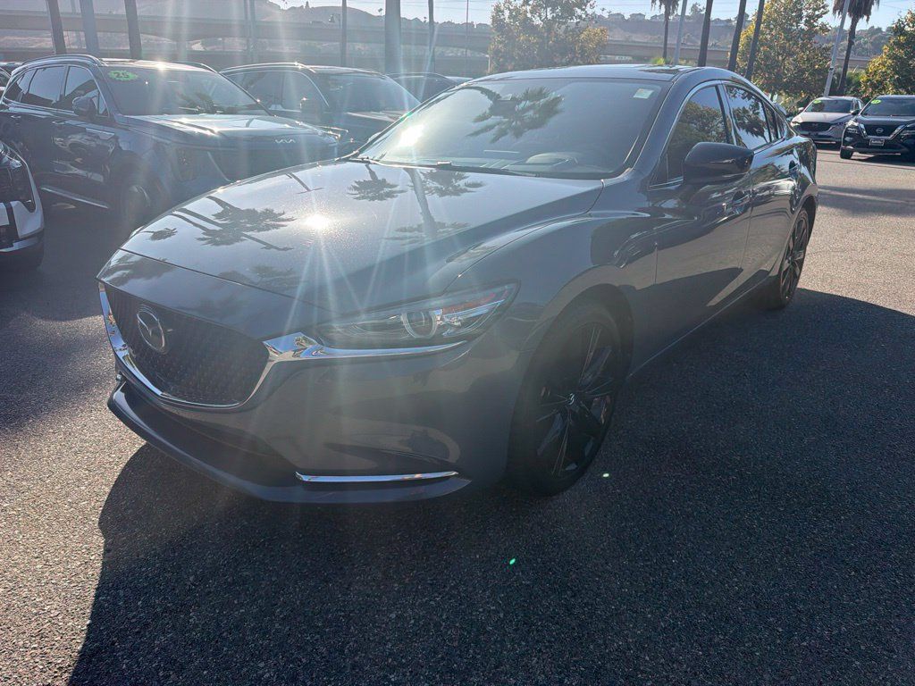 Used 2021 MAZDA MAZDA6 Carbon Edition FWD image 1