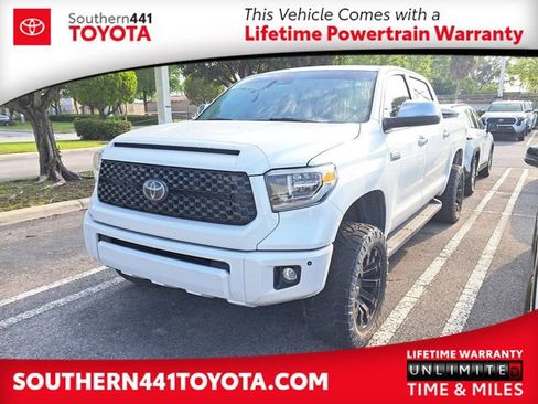 Used 2021 Toyota Tundra Platinum image 1