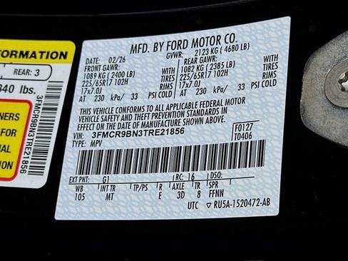 New 2026 Ford Bronco Sport Big Bend w/ Convenience Package image 19