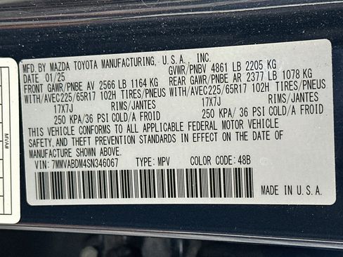 Used 2025 MAZDA CX-50 AWD 2.5 S w/ Premium Package image 12