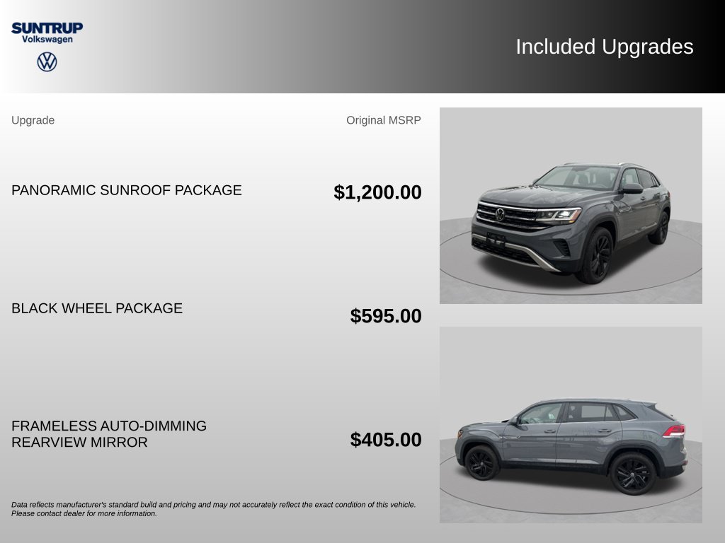 Used 2023 Volkswagen Atlas Cross Sport SE w/ Panoramic Sunroof Package AWD/4WD image 20