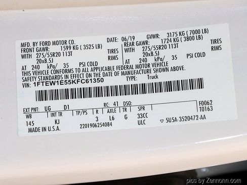 Used 2019 Ford F150 King Ranch w/ Equipment Group 601A Luxury image 31