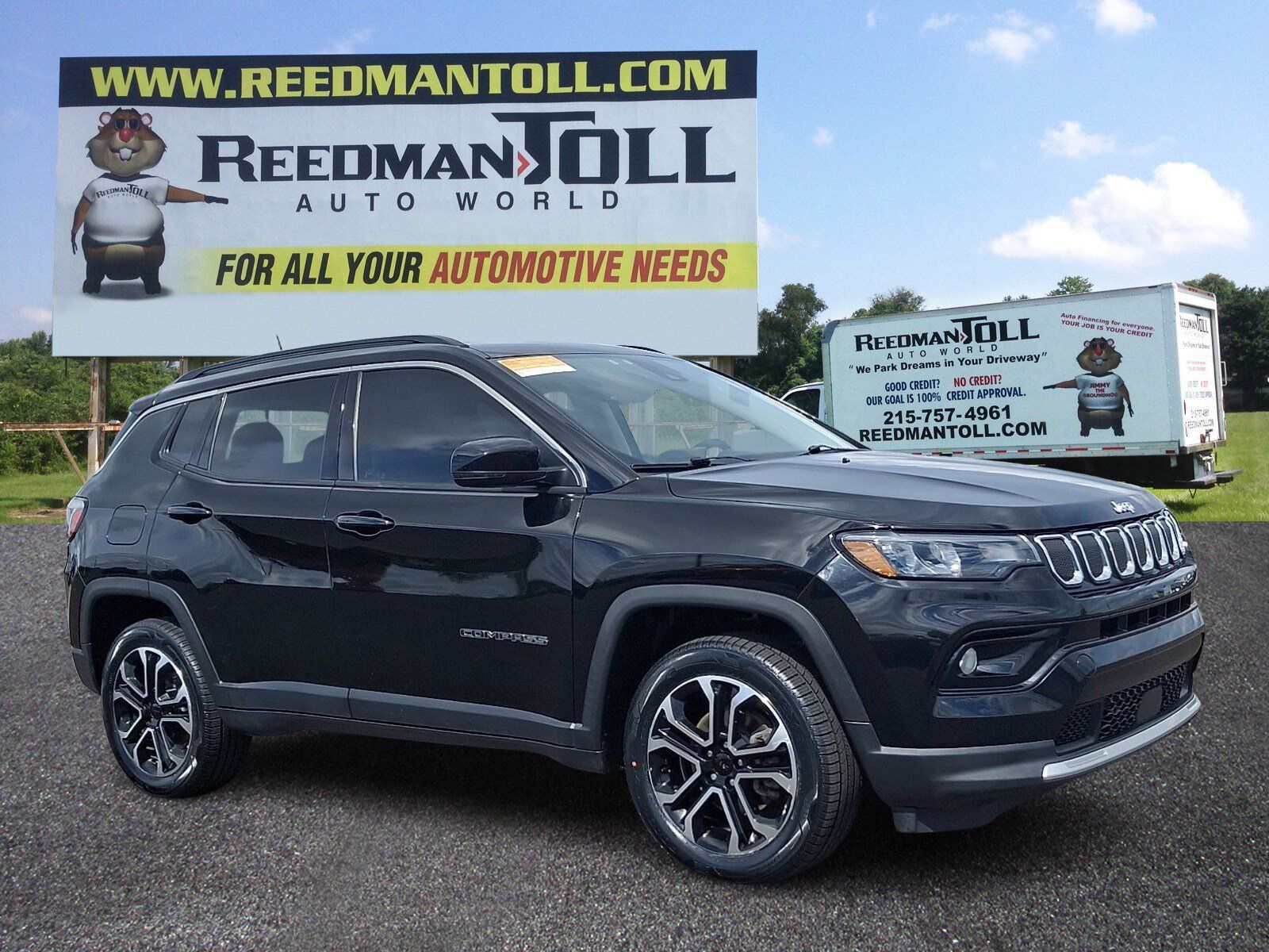 Certified 2022 Jeep Compass Limited w/ Sun and Sound Group AWD/4WD image 1