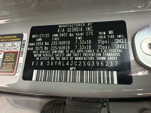 Used 2025 Kia Sorento S w/ Panoramic Sunroof Package FWD image 22