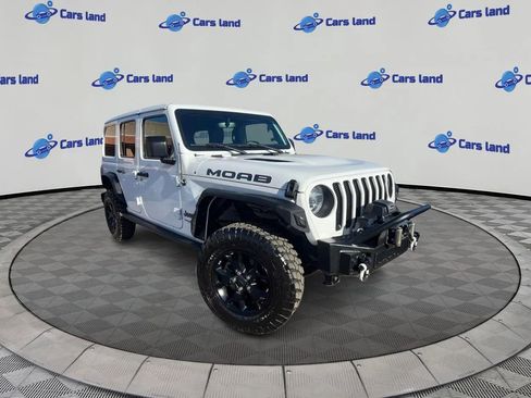 Used 2018 Jeep Wrangler Unlimited Sahara w/ Quick Order Package 24M Moab AWD/4WD image 1