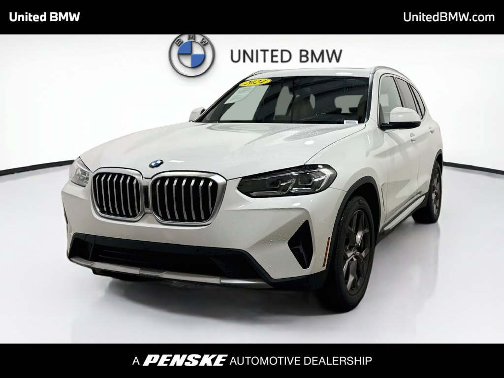 Certified 2024 BMW X3 sDrive30i w/ Premium Package w/ZPA RWD image 1