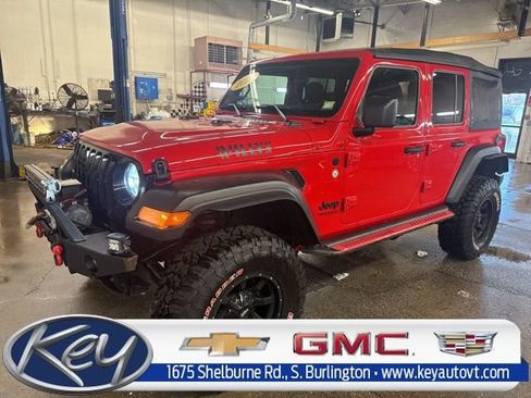 Used 2021 Jeep Wrangler Unlimited Sport image 1