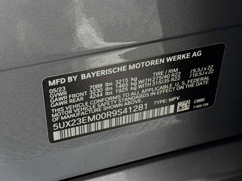 Used 2024 BMW X7 xDrive40i w/ Executive Package image 30