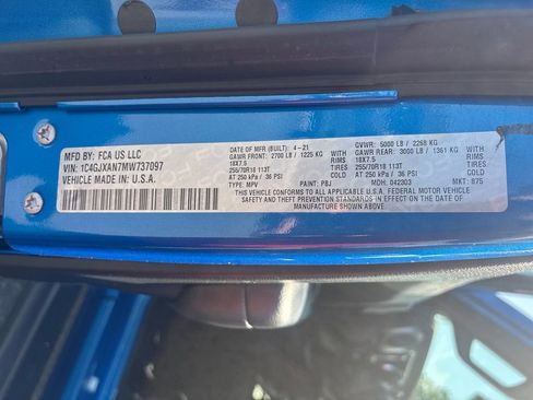 Used 2021 Jeep Wrangler Sport image 15