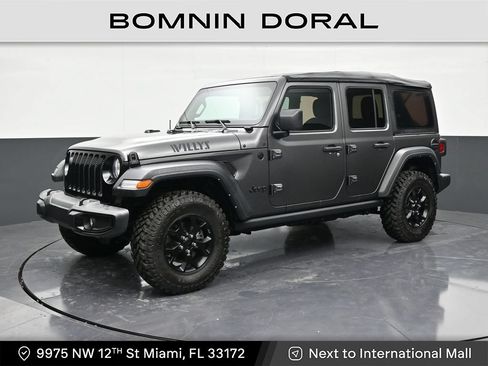 Used 2022 Jeep Wrangler Unlimited Sport AWD/4WD image 1