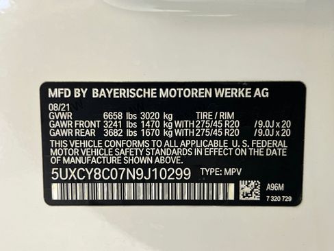 Used 2022 BMW X6 M50i w/ Executive Package image 21