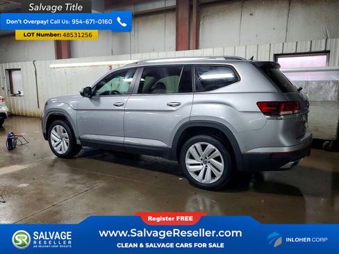 Used 2021 Volkswagen Atlas SEL w/ MDO Package (Bench Seat) image 3
