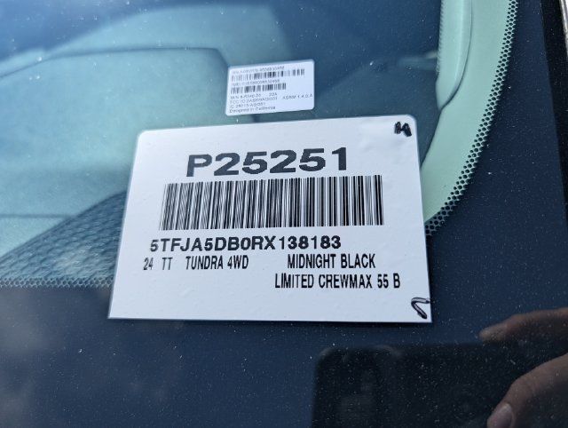 Used 2024 Toyota Tundra Limited AWD/4WD image 37
