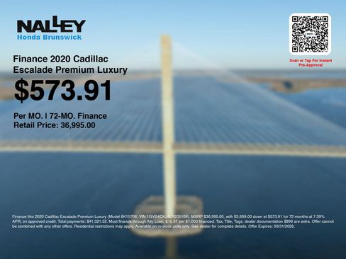 Used 2020 Cadillac Escalade Premium Luxury image 3