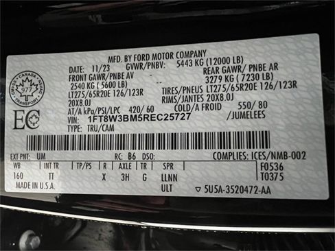 Used 2024 Ford F350 Limited w/ FX4 Off-Road Package image 61