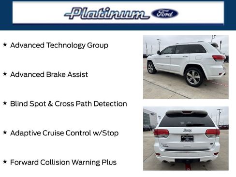 Used 2015 Jeep Grand Cherokee Overland w/ Advanced Technology Group image 21