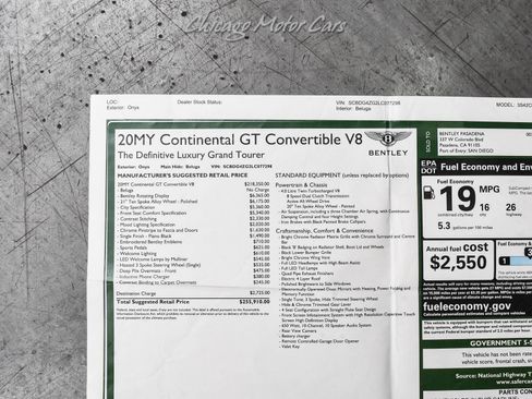 Used 2020 Bentley Continental GT V8 image 60