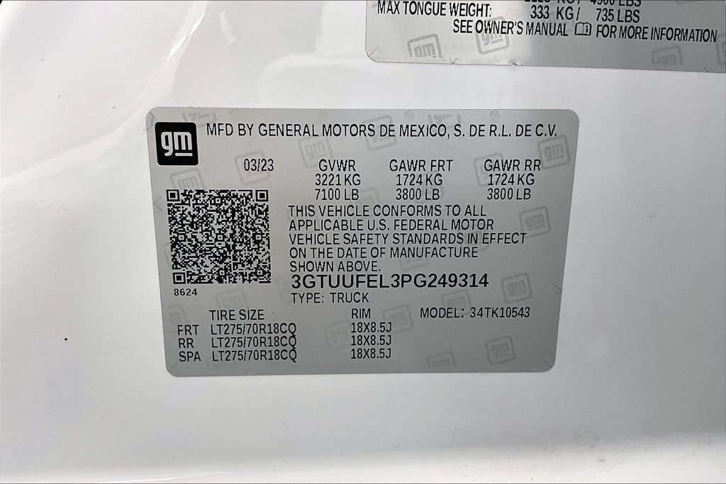 Used 2023 GMC Sierra 1500 AT4X w/ AT4X AEV Edition AWD/4WD image 35