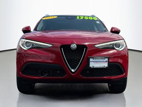 Used 2021 Alfa Romeo Stelvio Sprint w/ Sun & Sound Package AWD/4WD image 2