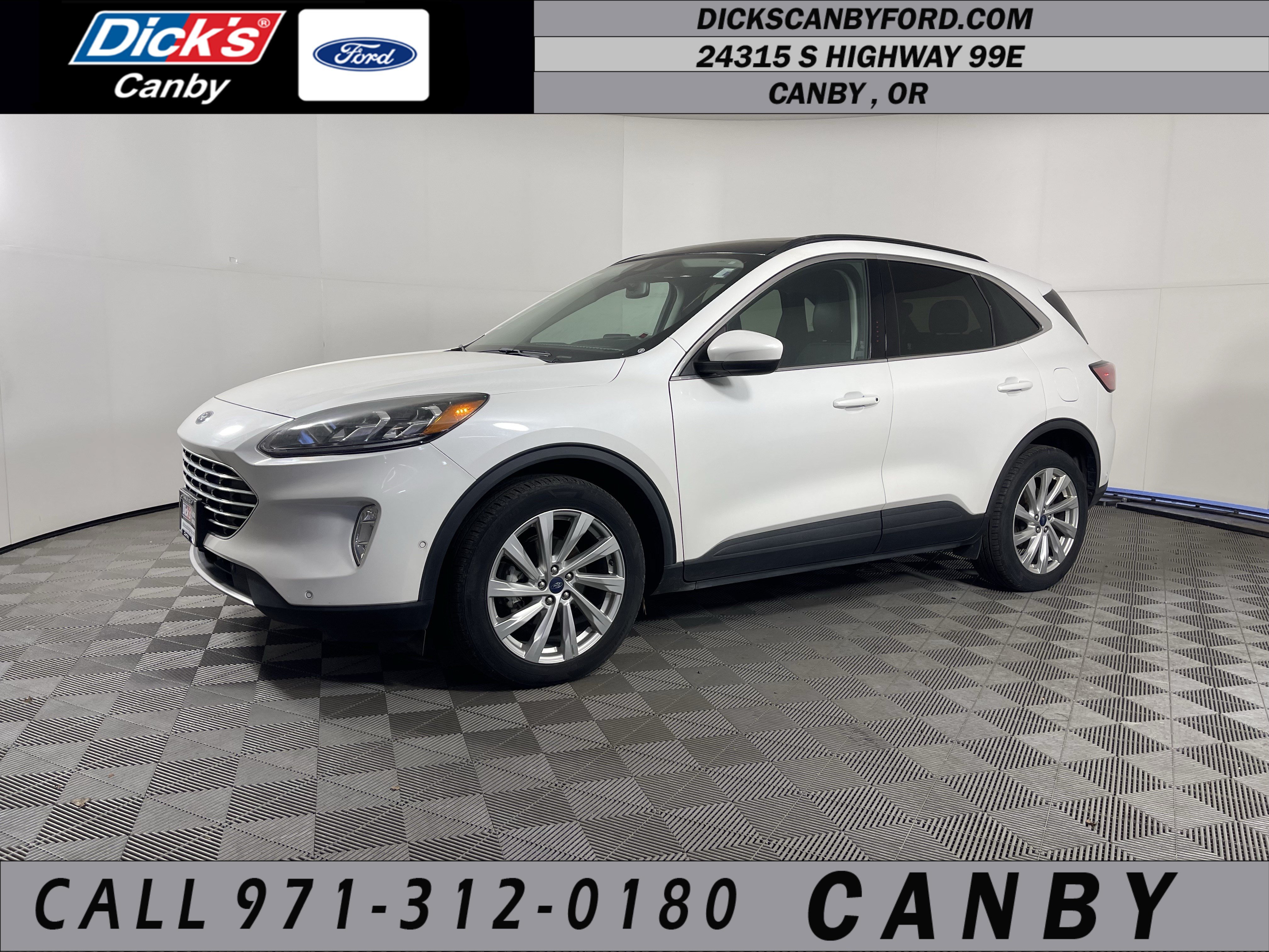 Used 2021 Ford Escape Titanium w/ Titanium Elite Package AWD/4WD 360° Tour
