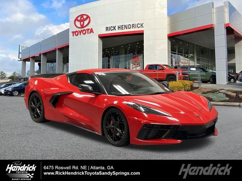 Used 2021 Chevrolet Corvette Stingray Coupe w/ 1LT image 1