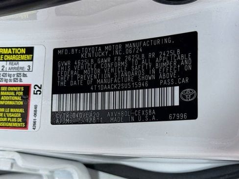 Certified 2025 Toyota Camry SE FWD image 32