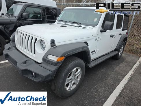 Used 2021 Jeep Wrangler Unlimited Sport image 1