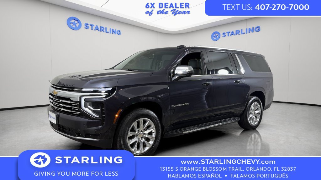 Used 2025 Chevrolet Suburban Premier RWD image 1