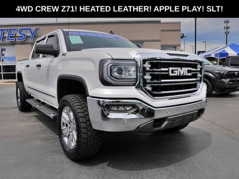 Used 2018 GMC Sierra 1500 SLT w/ SLT Premium Package AWD/4WD image 1