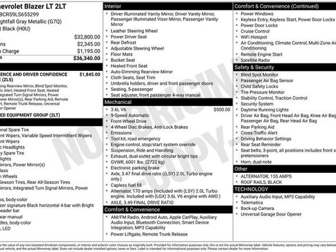 Used 2020 Chevrolet Blazer LT image 37