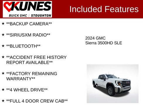 Used 2024 GMC Sierra 3500 SLE image 2