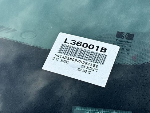 Used 2015 Nissan Murano SL w/ SL Technology Package FWD image 16