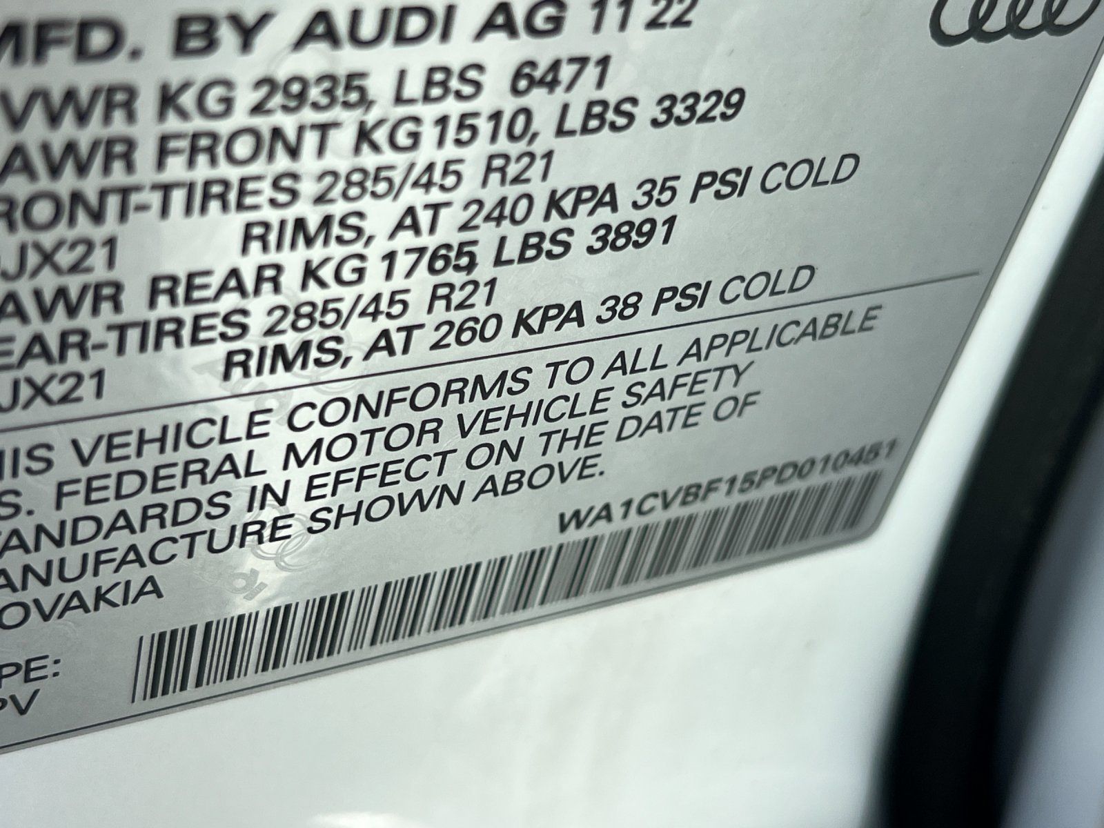 Used 2023 Audi Q8 Prestige w/ Prestige Package AWD/4WD image 29