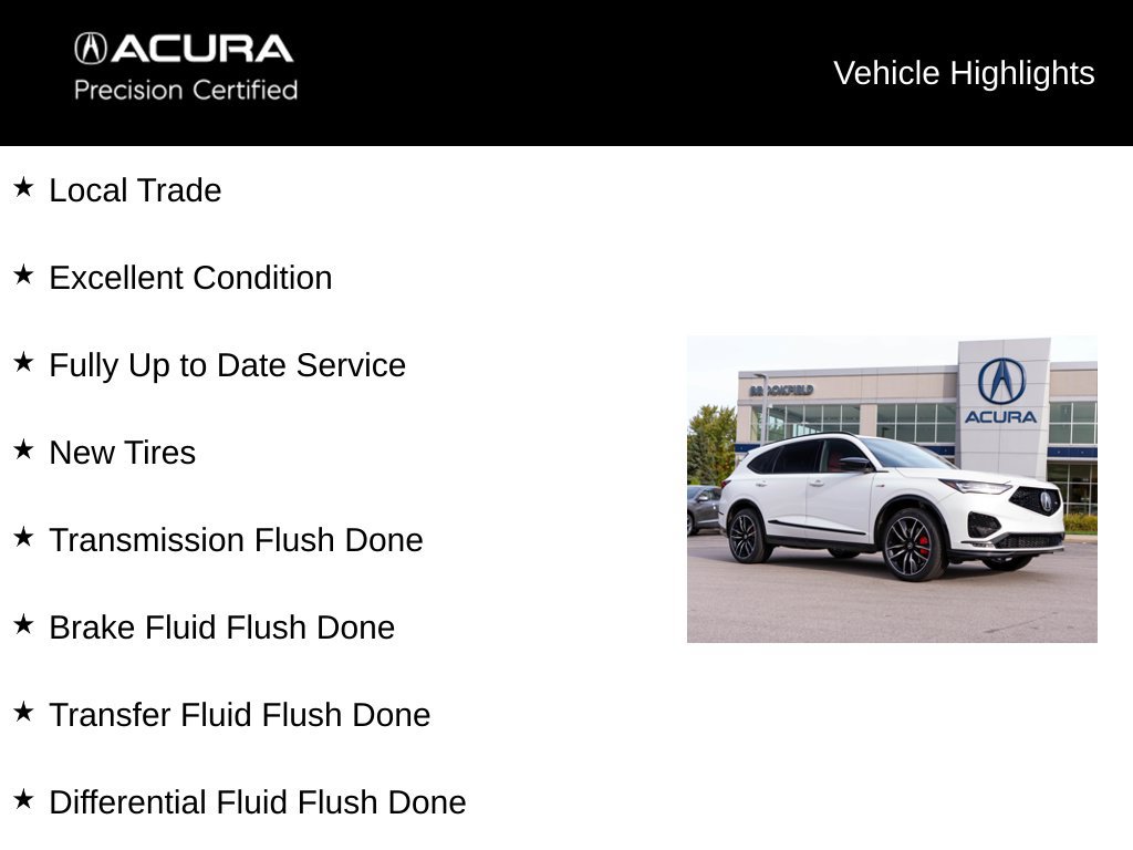 Certified 2022 Acura MDX Type S w/ Advance Package AWD/4WD image 5