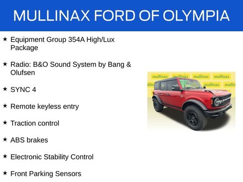 Used 2024 Ford Bronco Wildtrak AWD/4WD image 17