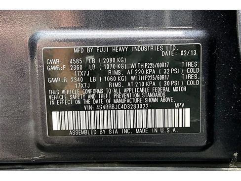 Used 2013 Subaru Outback 2.5i Limited AWD/4WD image 29