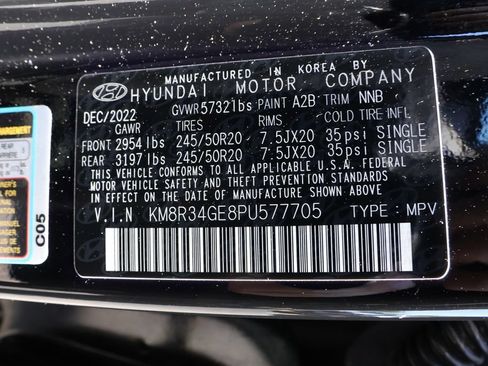 Used 2023 Hyundai Palisade XRT w/ Cargo Package FWD image 45