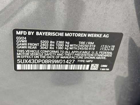 Used 2024 BMW X3 sDrive30i w/ Convenience Package RWD image 18