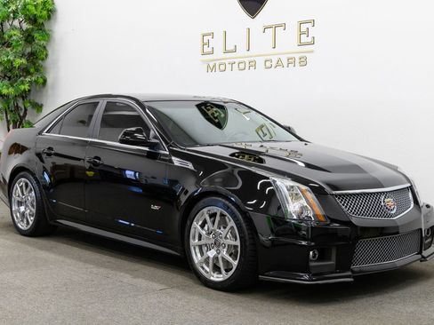 Used 2010 Cadillac CTS V w/ Wood Trim Package RWD image 9